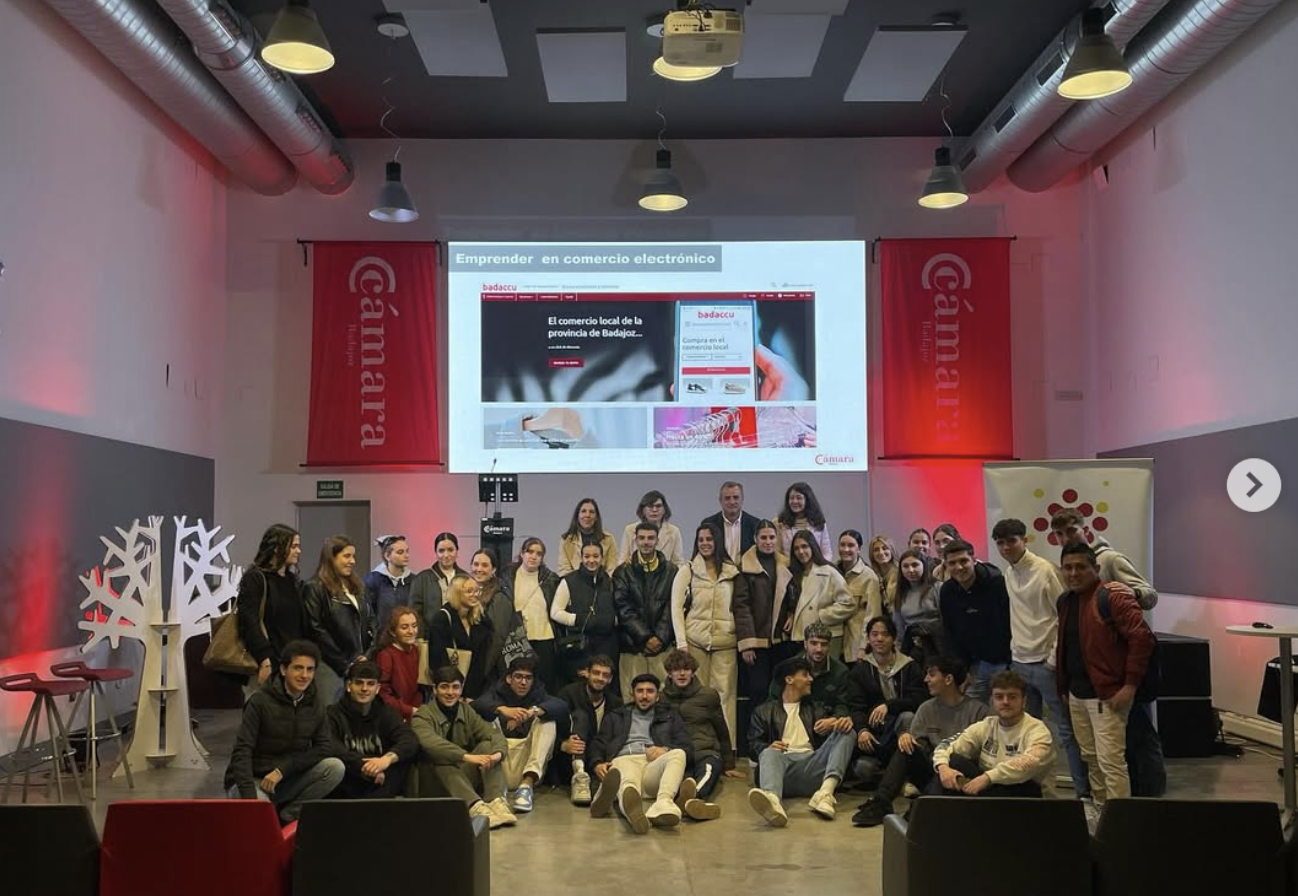 1 GVEC - VISITA A LA CAMARA DE COMERCIO DE BADAJOZ Difusión FP para 4º ESO