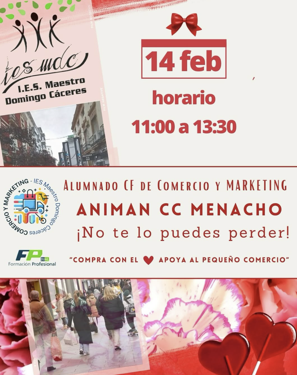 ACTIVIDADES CALLE MENACHO Difusión FP para 4º ESO